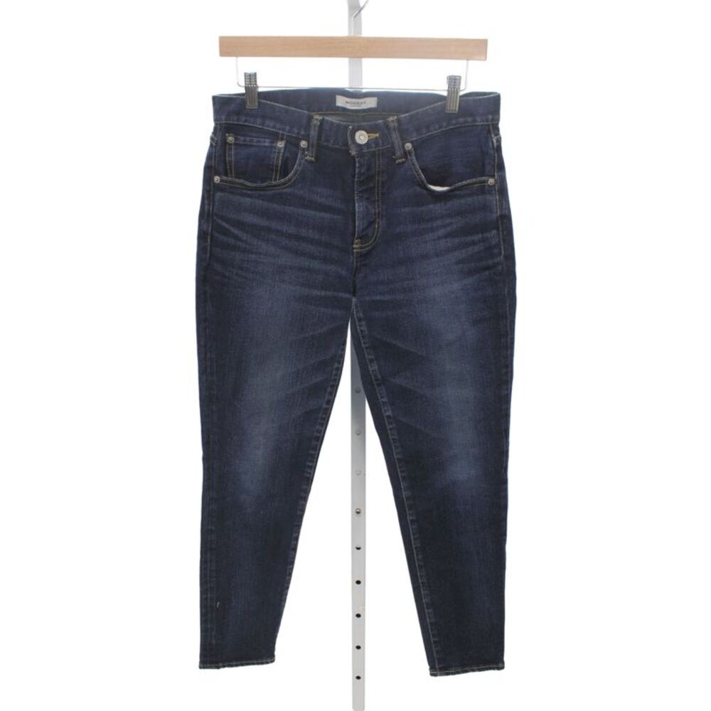 Moussy Women Vintage Ankle Jeans Blue Mid Rise Cotton Size 28
